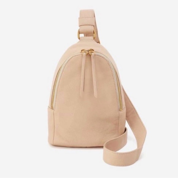 HOBO Handbags - Hobo Fern Sling Crossbody Bag in Linen, Leather, NWT